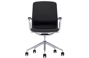 silla de oficina de cuero de alta calidad