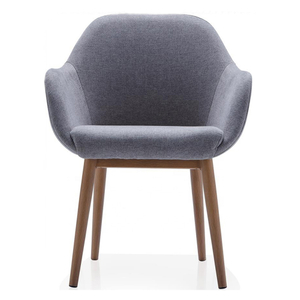 Sillón de asientos públicos de lujo con brazos