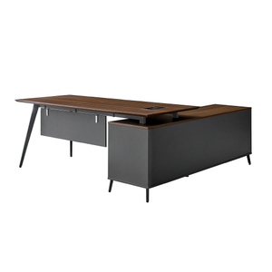 Escritorio ejecutivo de la serie JIANGNAN LAMANDO |W2200*D2000*H750(mm) |W2000*D1800*H750(mm)