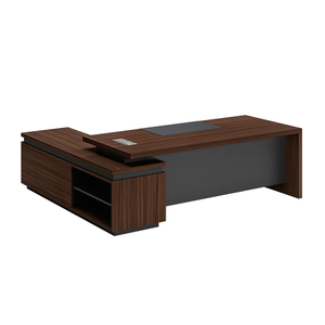 Escritorio ejecutivo serie JIANGNAN KOBE |W2400*D2050*H750(mm)
